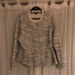 Torrid peplum jacket